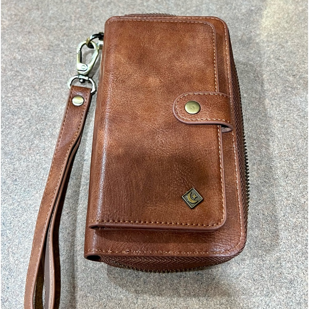 New CASEBUS Phone Case DOROTE-14 Card Slots 3 Purse 1 Zipper-PERFECT FOR TRAVEL!